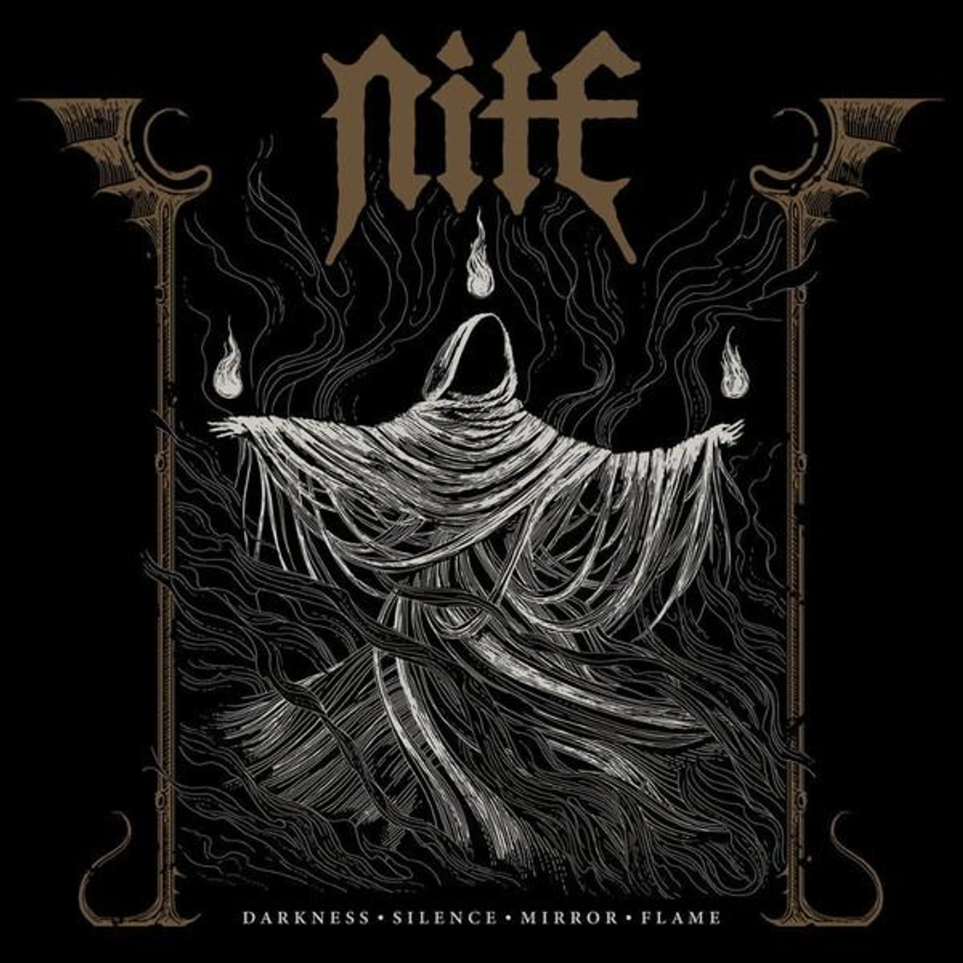 Nite DARKNESS SILENCE MIRROR FLAME (2020) Vinyl Record