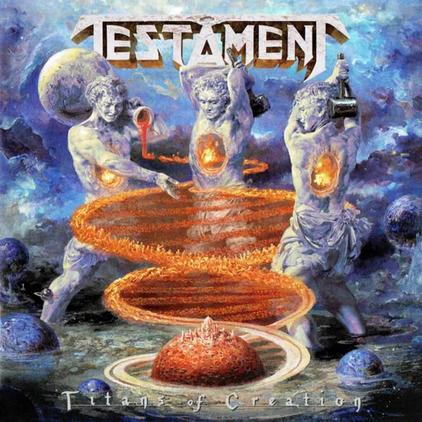 Testament TITANS OF CREATION CD