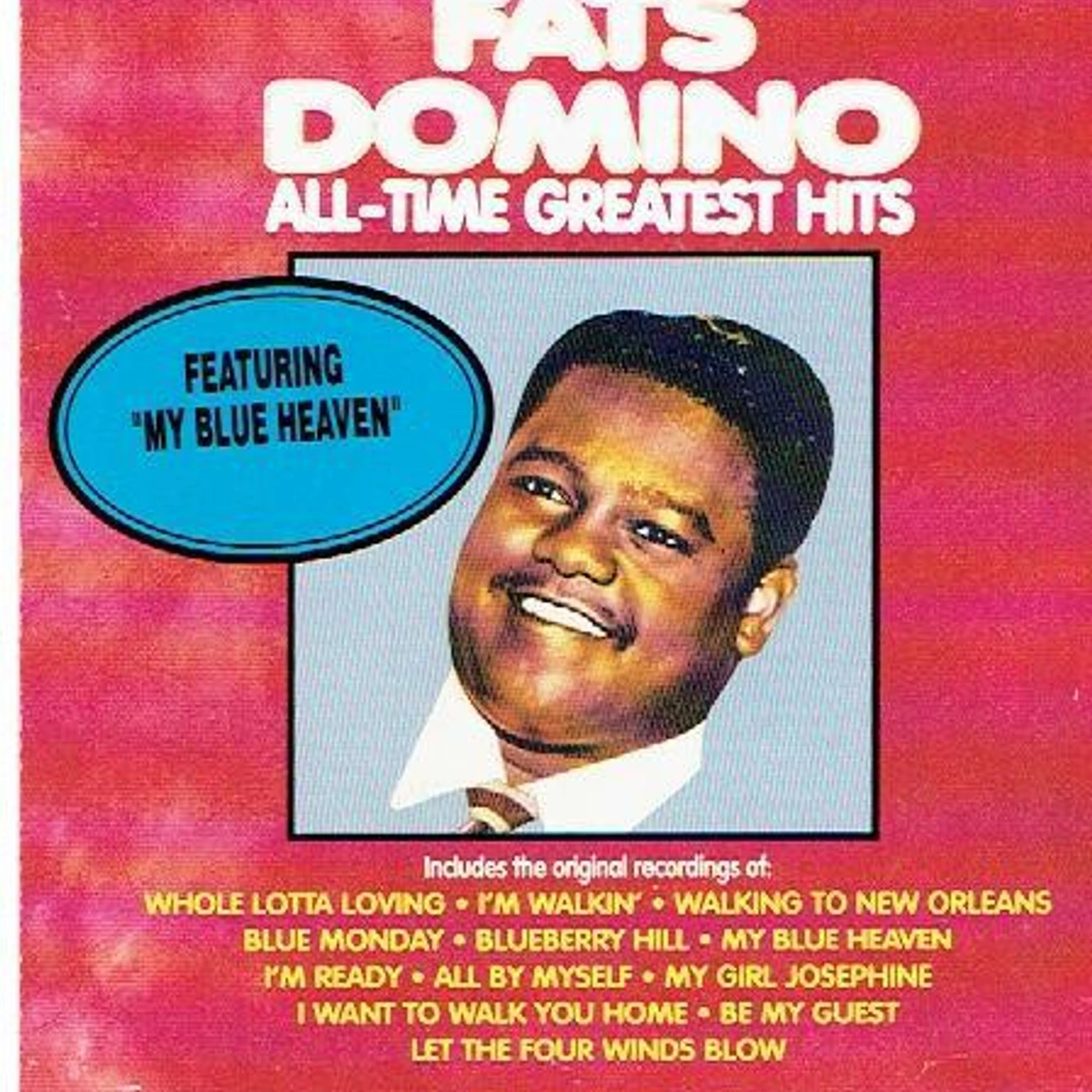 Fats Domino ALL-TIME GREATEST HITS Vinyl Record