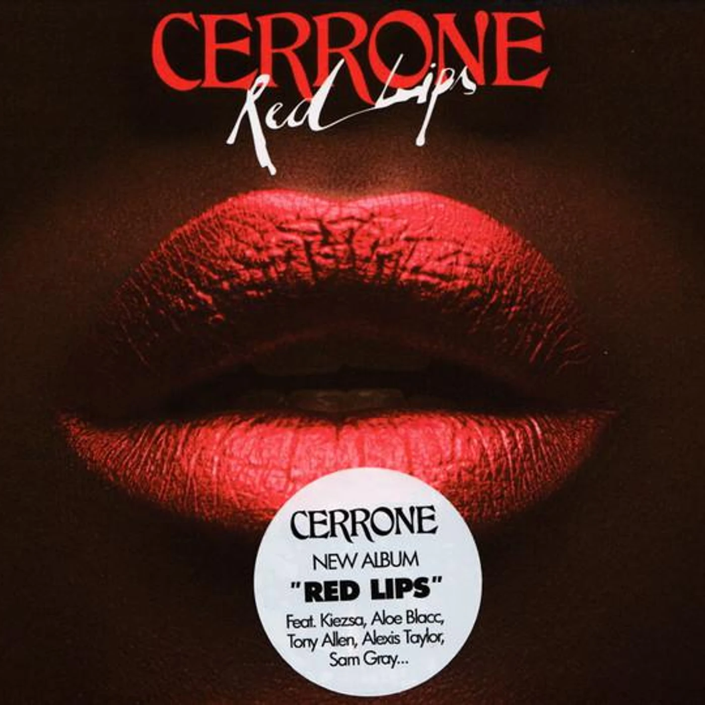 Cerrone RED LIPS Vinyl Record - UK Release