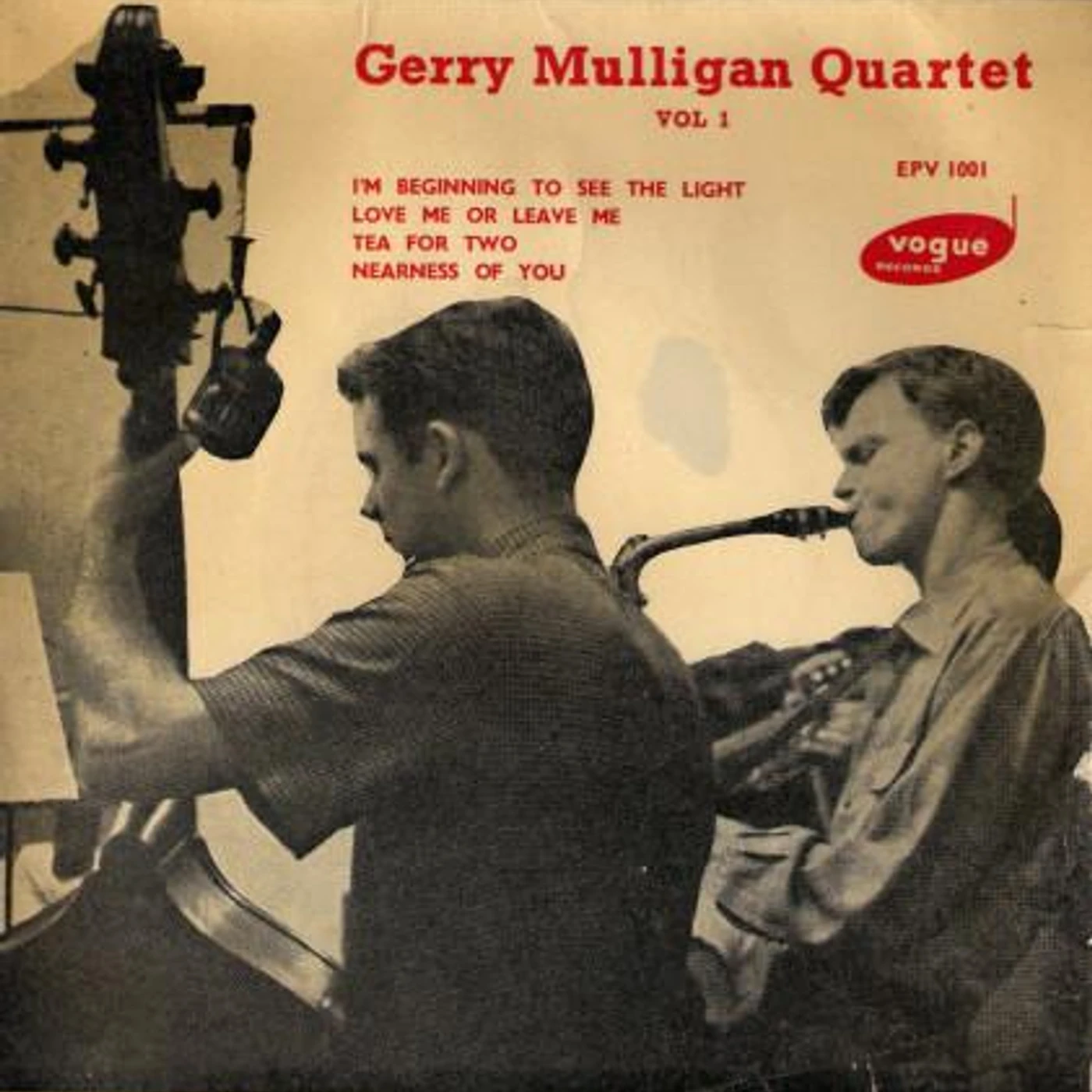 Gerry Mulligan Quartet Vinyl Record