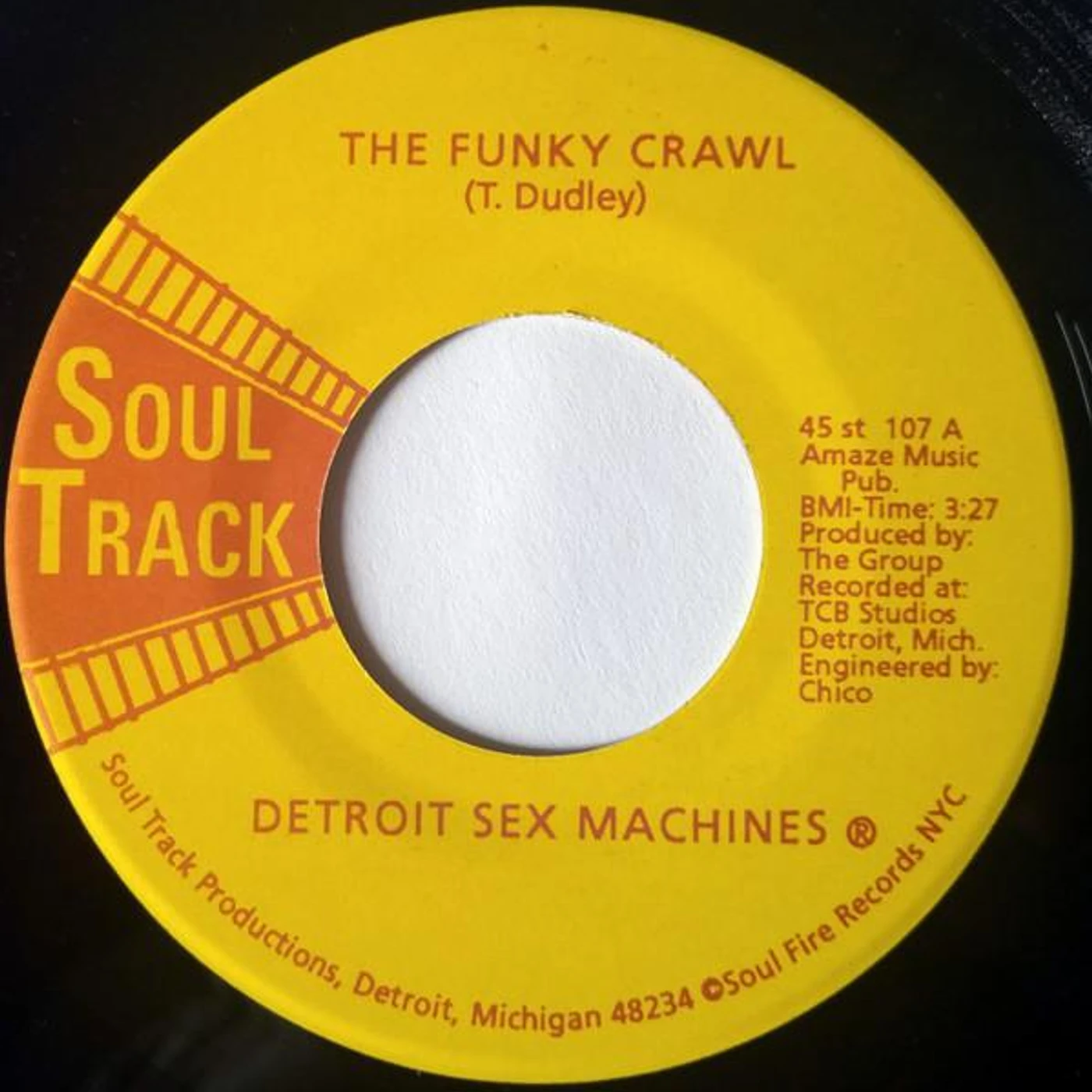 Detroit Sex Machines RAP IT TOGETHER Vinyl Record - UK Release