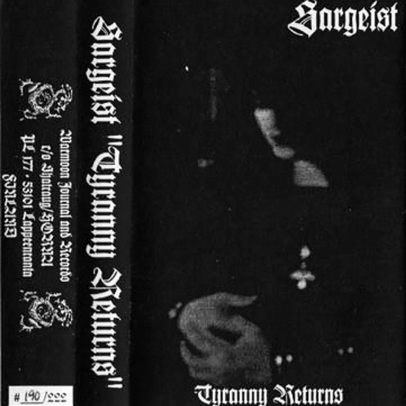 Sargeist Tyranny Returns (White) Vinyl Record