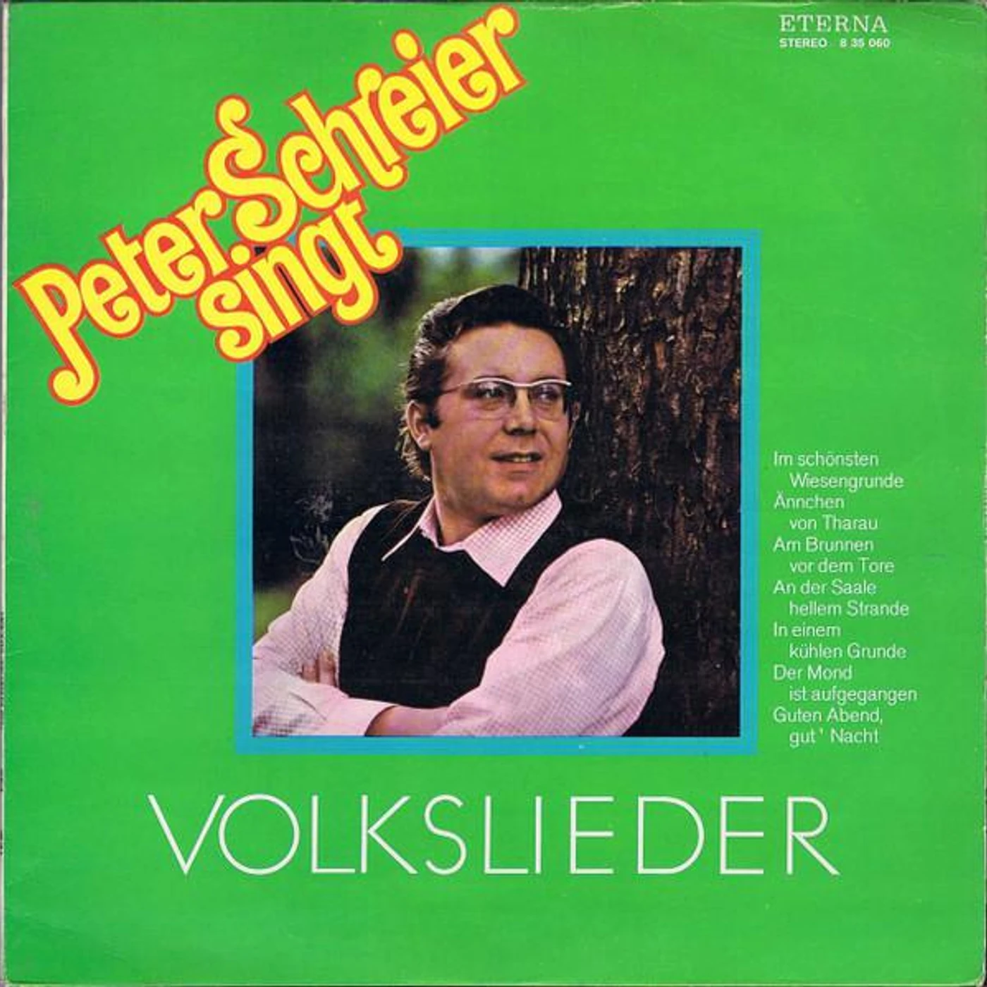 PETER SCHREIER SINGT VOLKSLIEDER CD