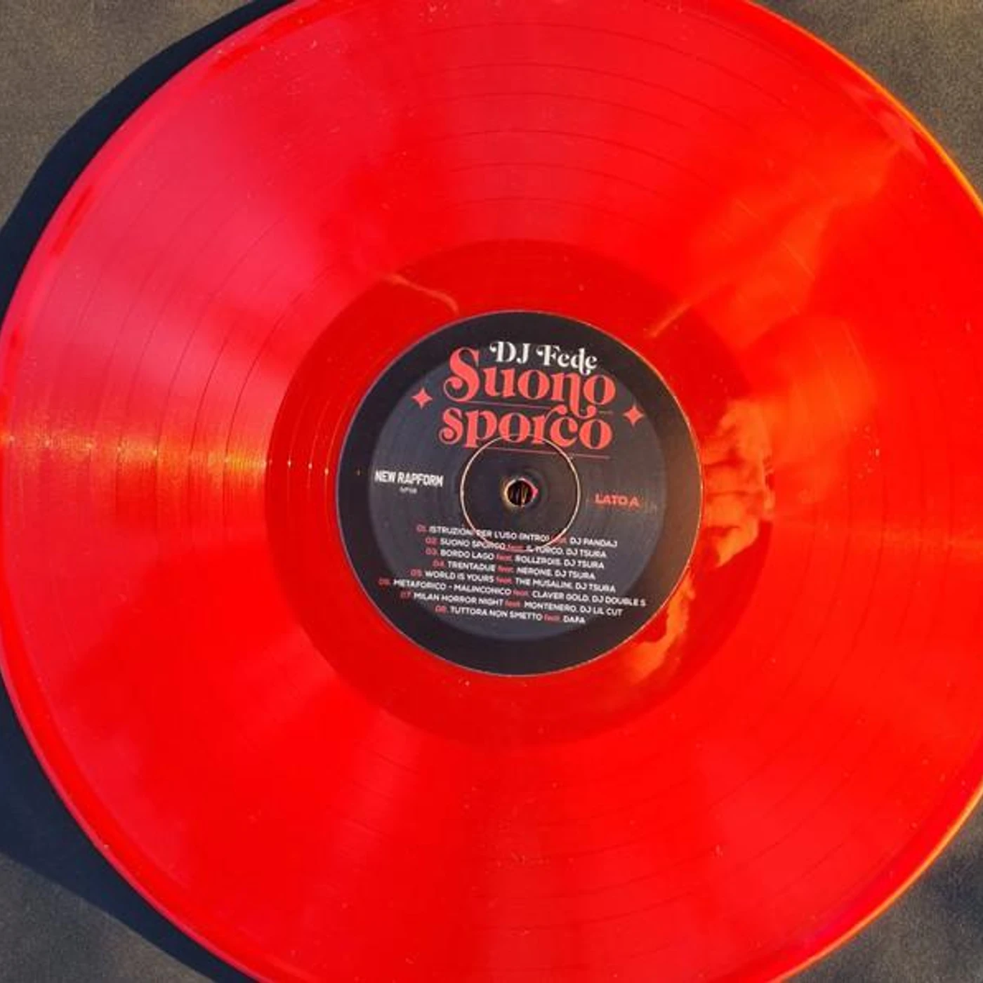 DJ Fede SUONO SPORCO / METAFORICO MALINCONICO Vinyl Record