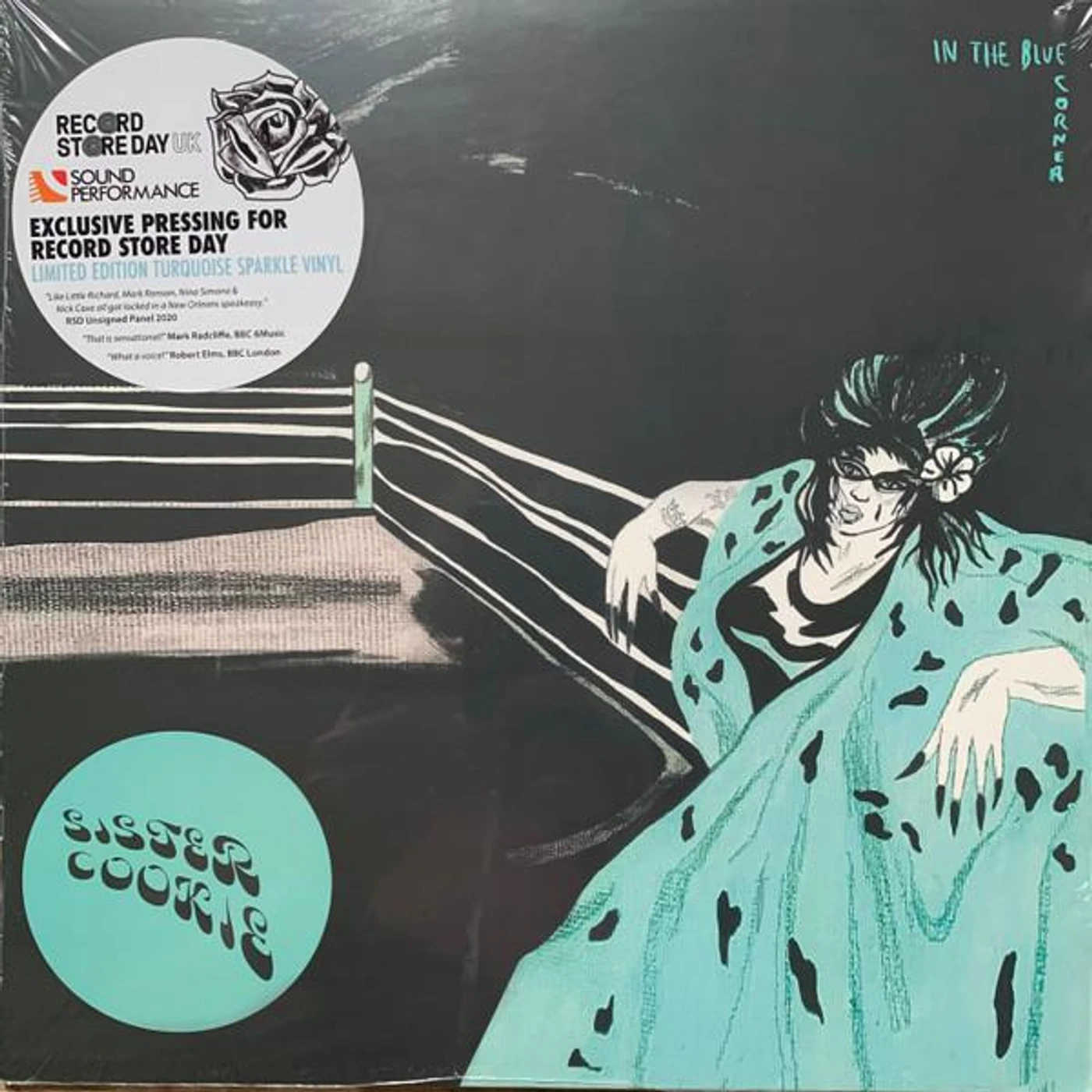 Sister Cookie IN THE BLUE CORNER (DUSK BLUE VINYL) Vinyl Record