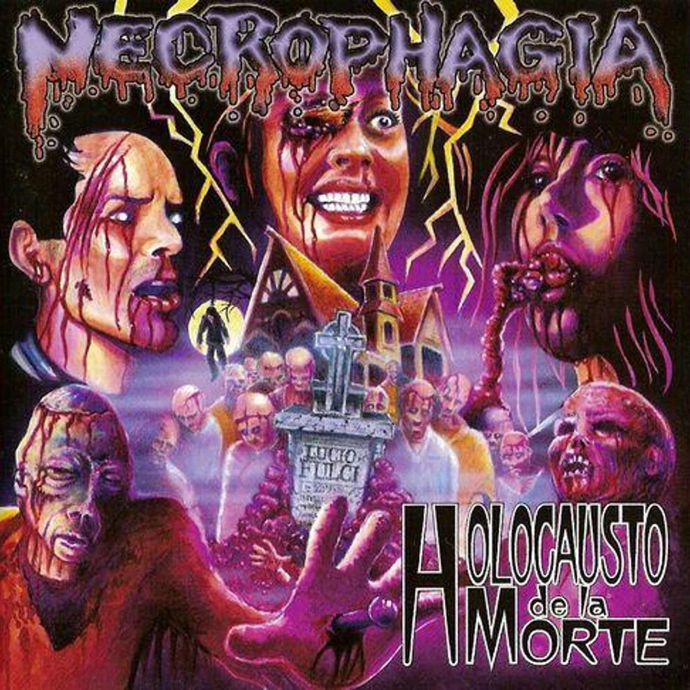 Necrophagia Holocausto De La Morte CD