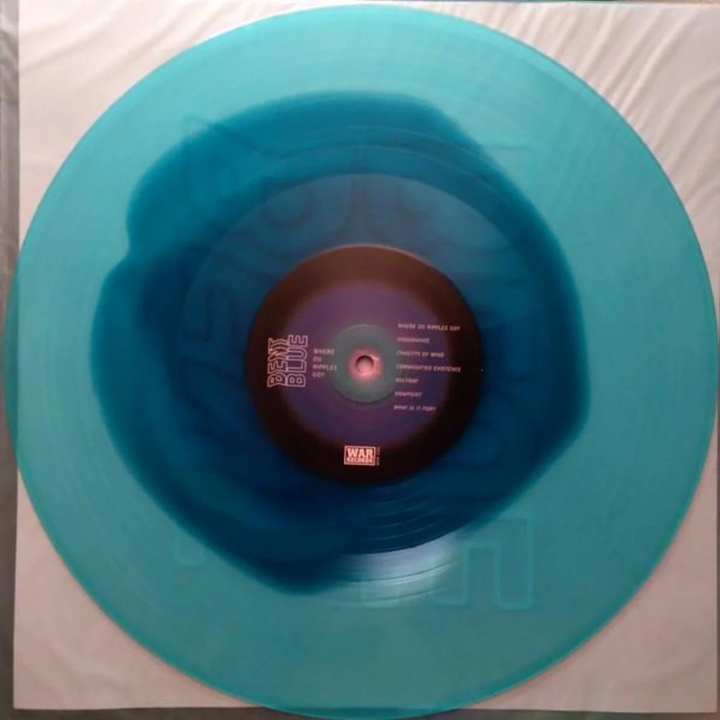 Bent Blue WHERE DO RIPPLES GO Vinyl Record