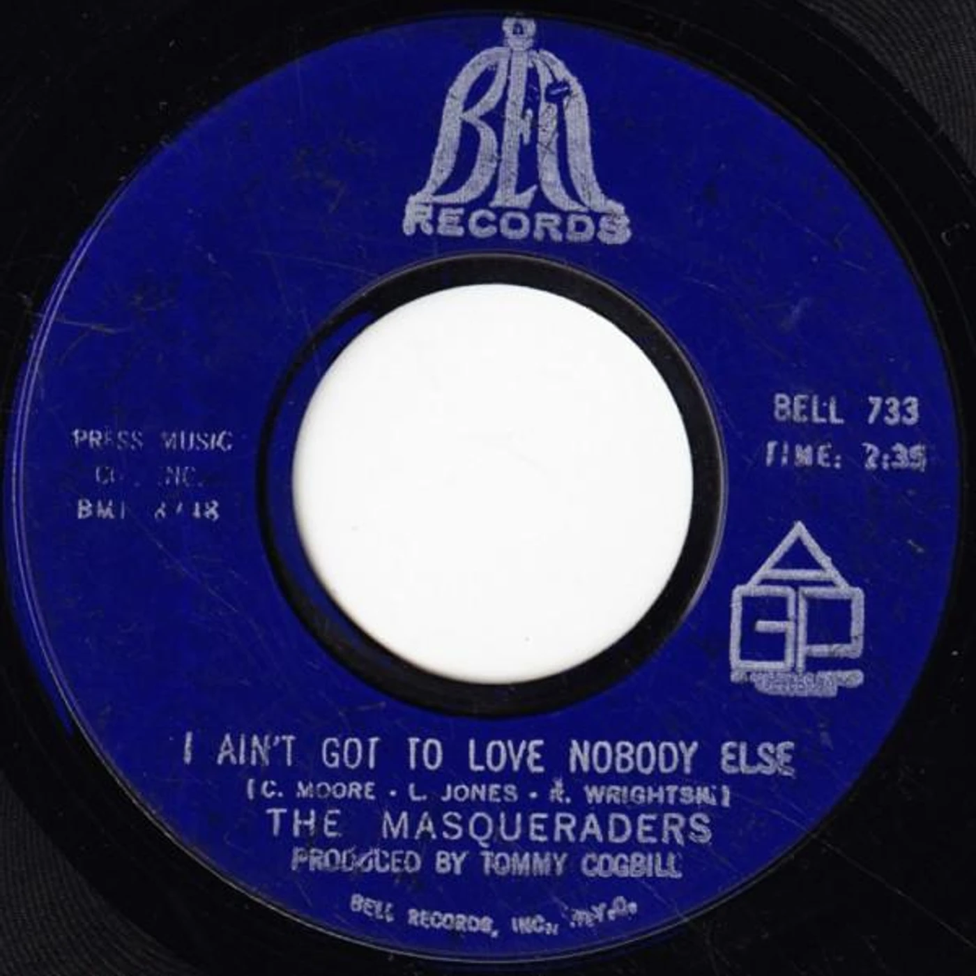 The Masqueraders I AIN'T GOT TO LOVE NOBODY ELSE CD