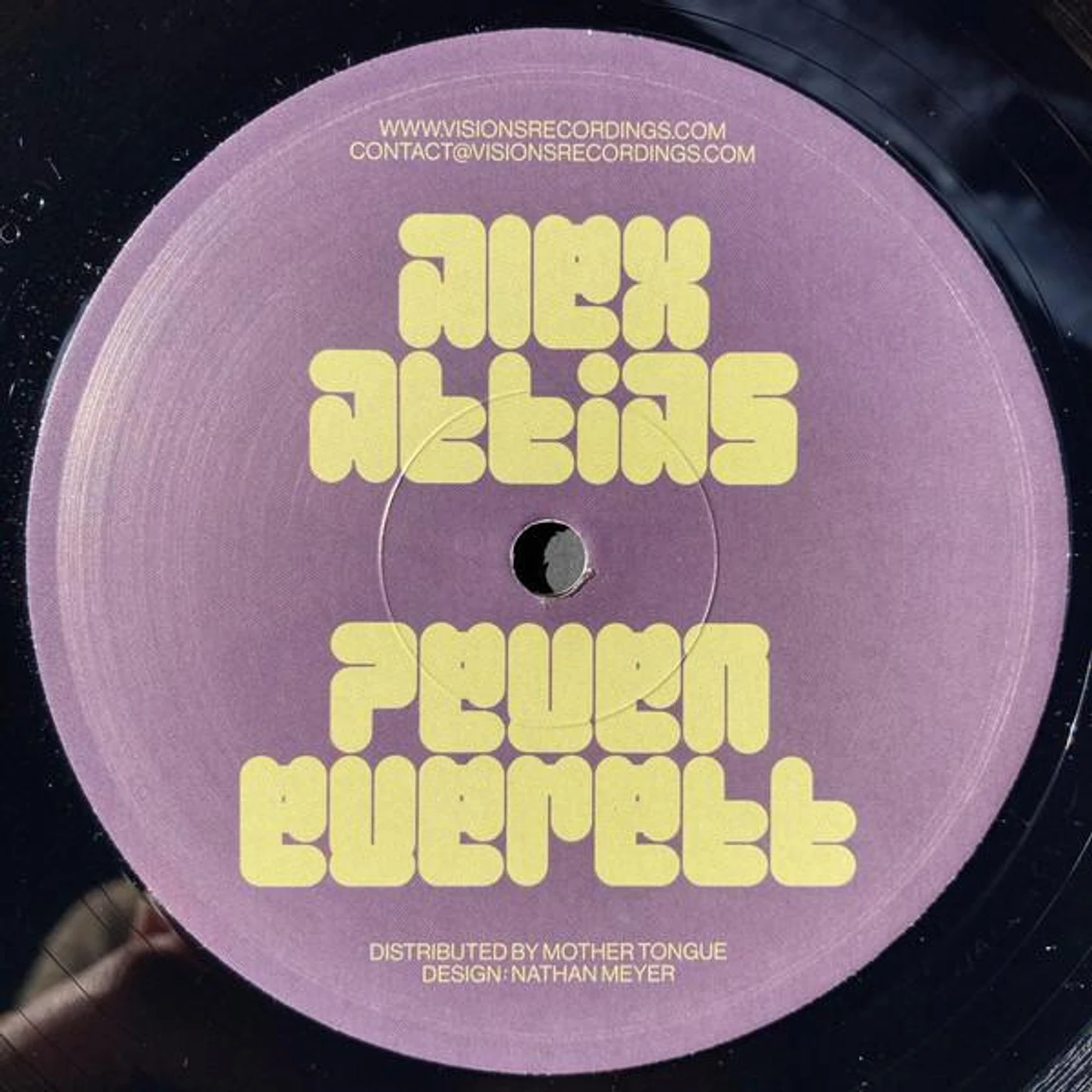 Alex Attias / Peven Everett Love Dimension Vinyl Record