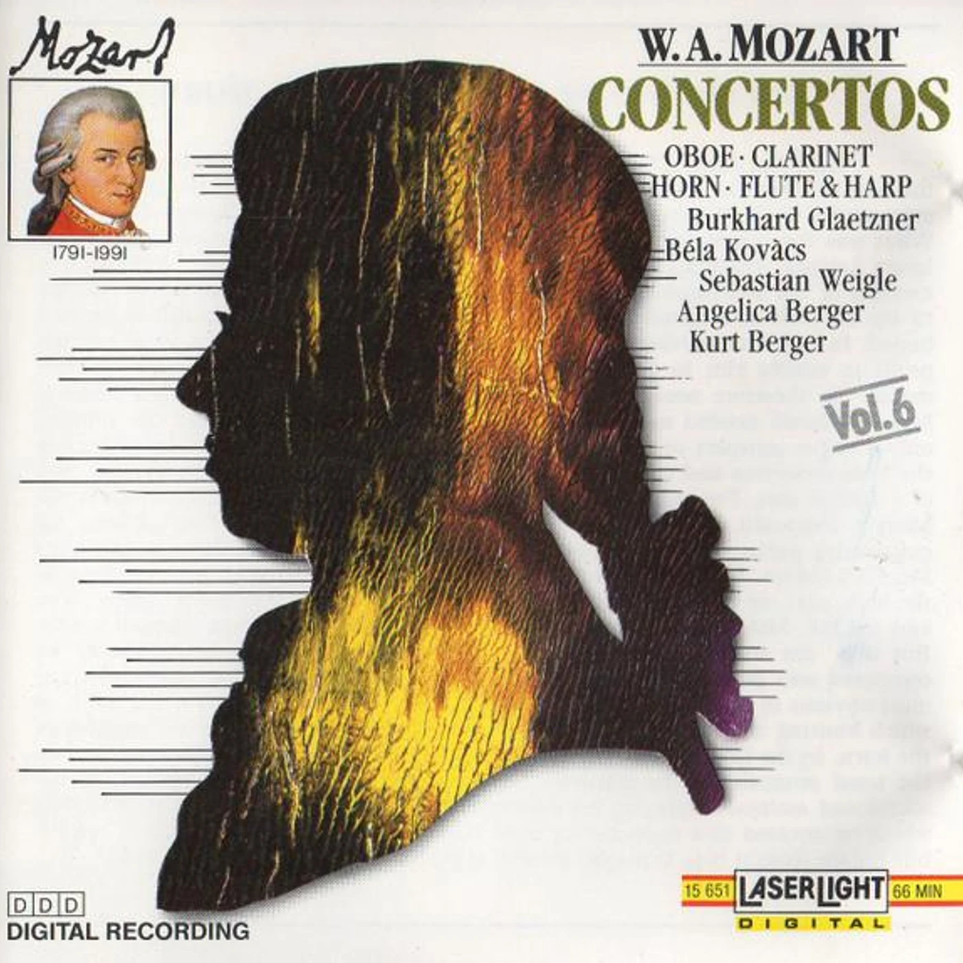 W.A. Mozart MOZART CD