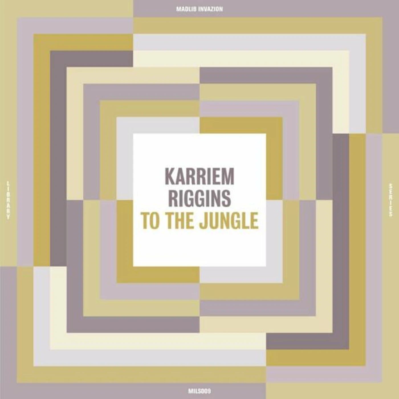 Karriem Riggins TO THE JUNGLE Vinyl Record