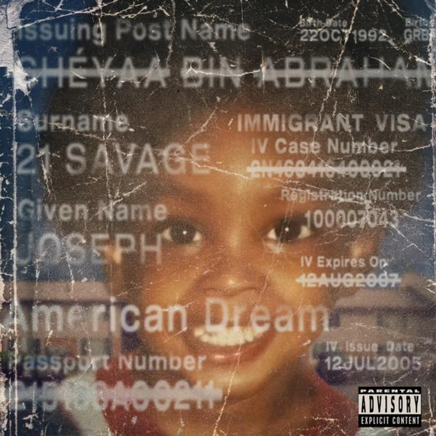 21 Savage American Dream (X) (2LP) Vinyl Record