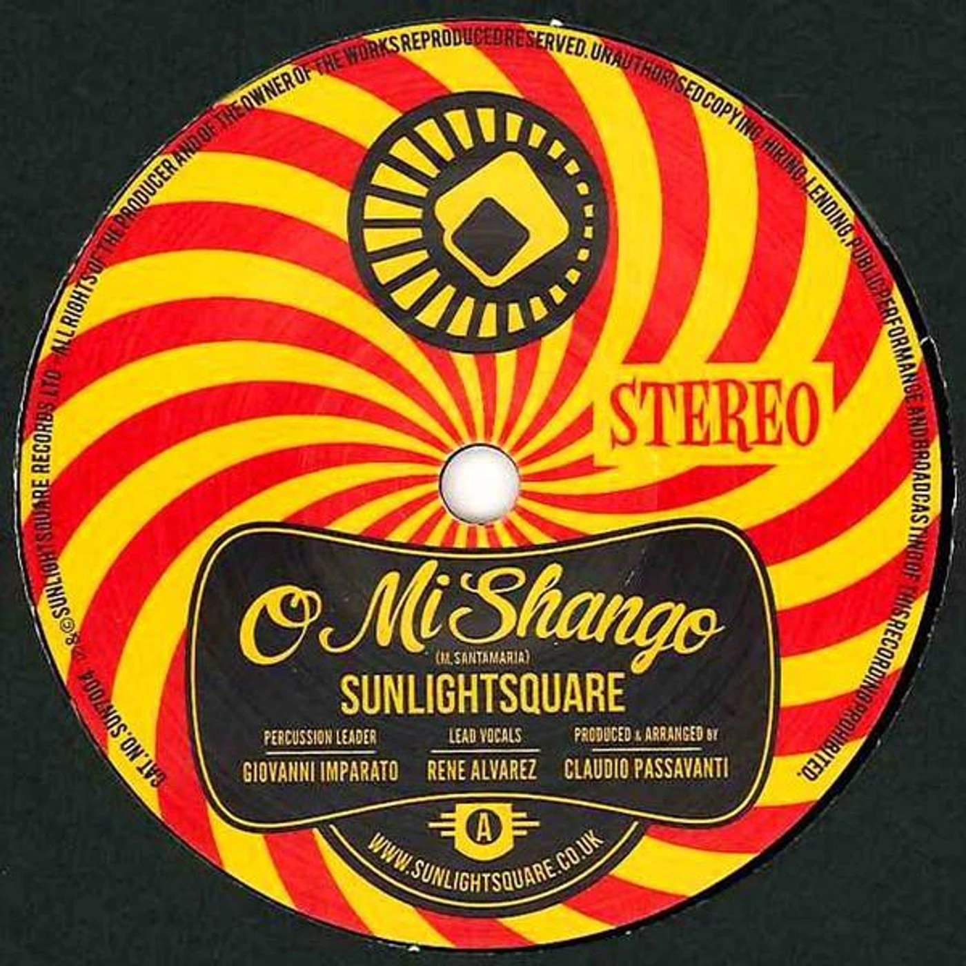 Sunlightsquare O MI SHANGO Vinyl Record