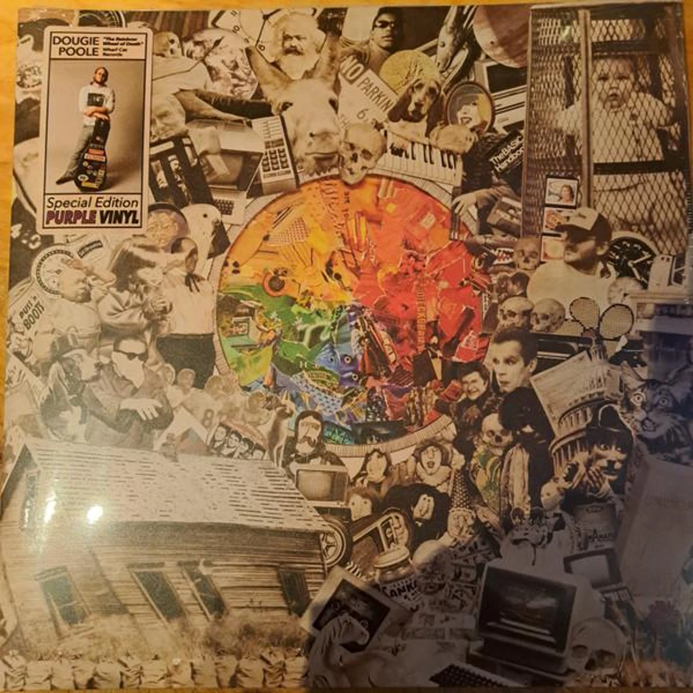 Dougie Poole RAINBOW WHEEL OF DEATH Vinyl Record