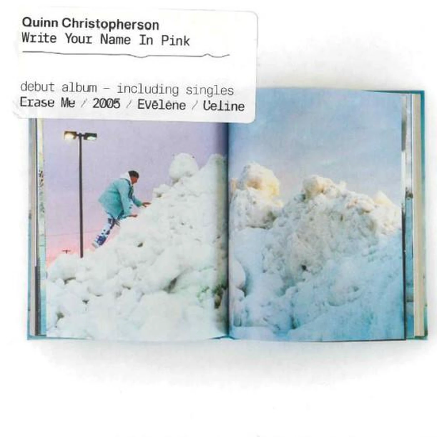 Quinn Christopherson WRITE YOUR NAME IN PINK (DELUXE) Vinyl Record