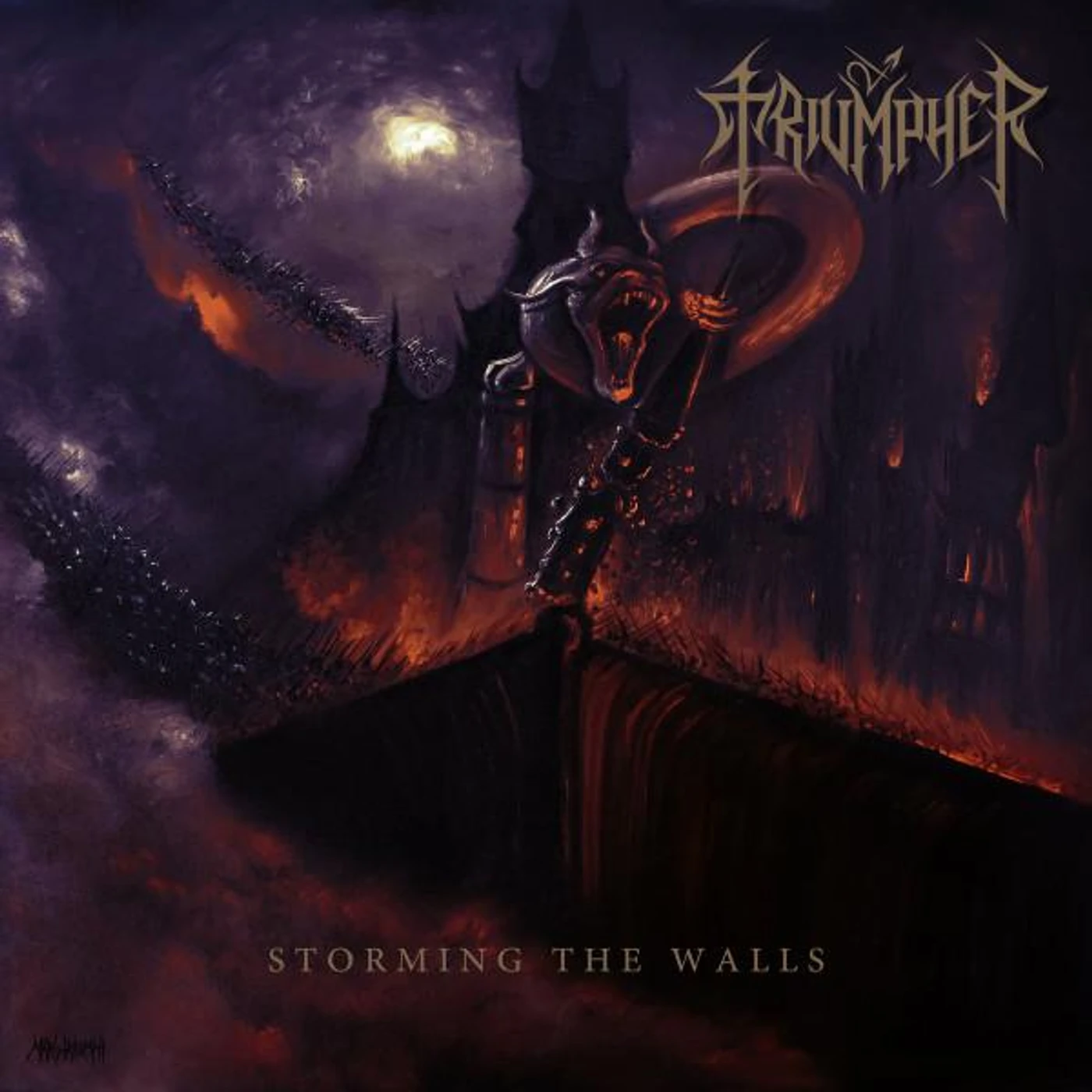 TRIUMPHER STORMING THE WALLS CD