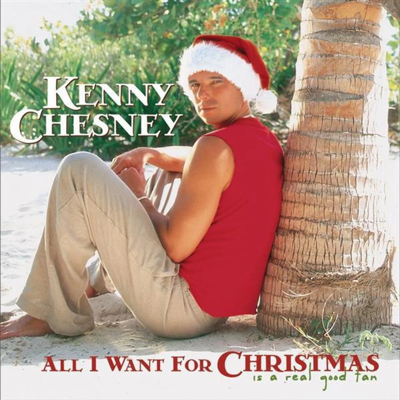 Kenny Chesney ALL I WANT FOR CHRISTMAS IS A REAL GOOD TAN CD