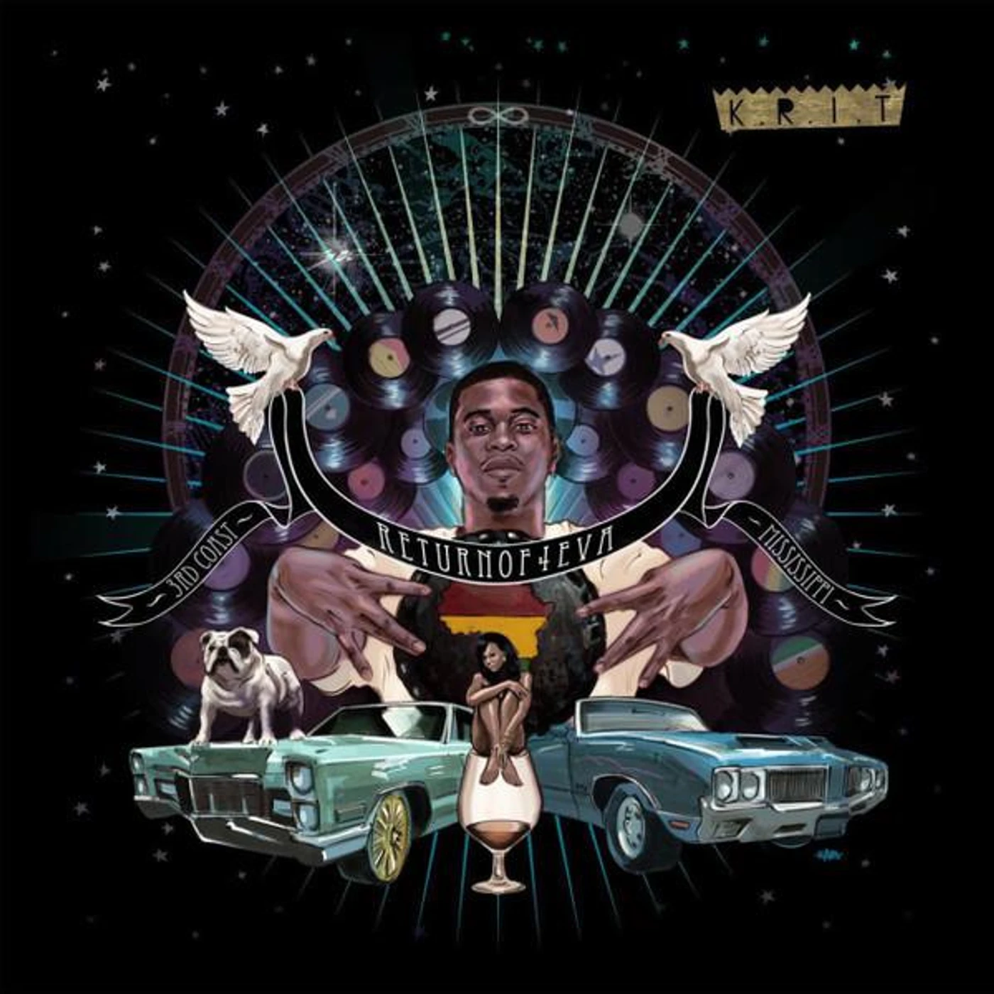 Big K.R.I.T. RETURN OF 4EVA (LIMITED/2LP) Vinyl Record