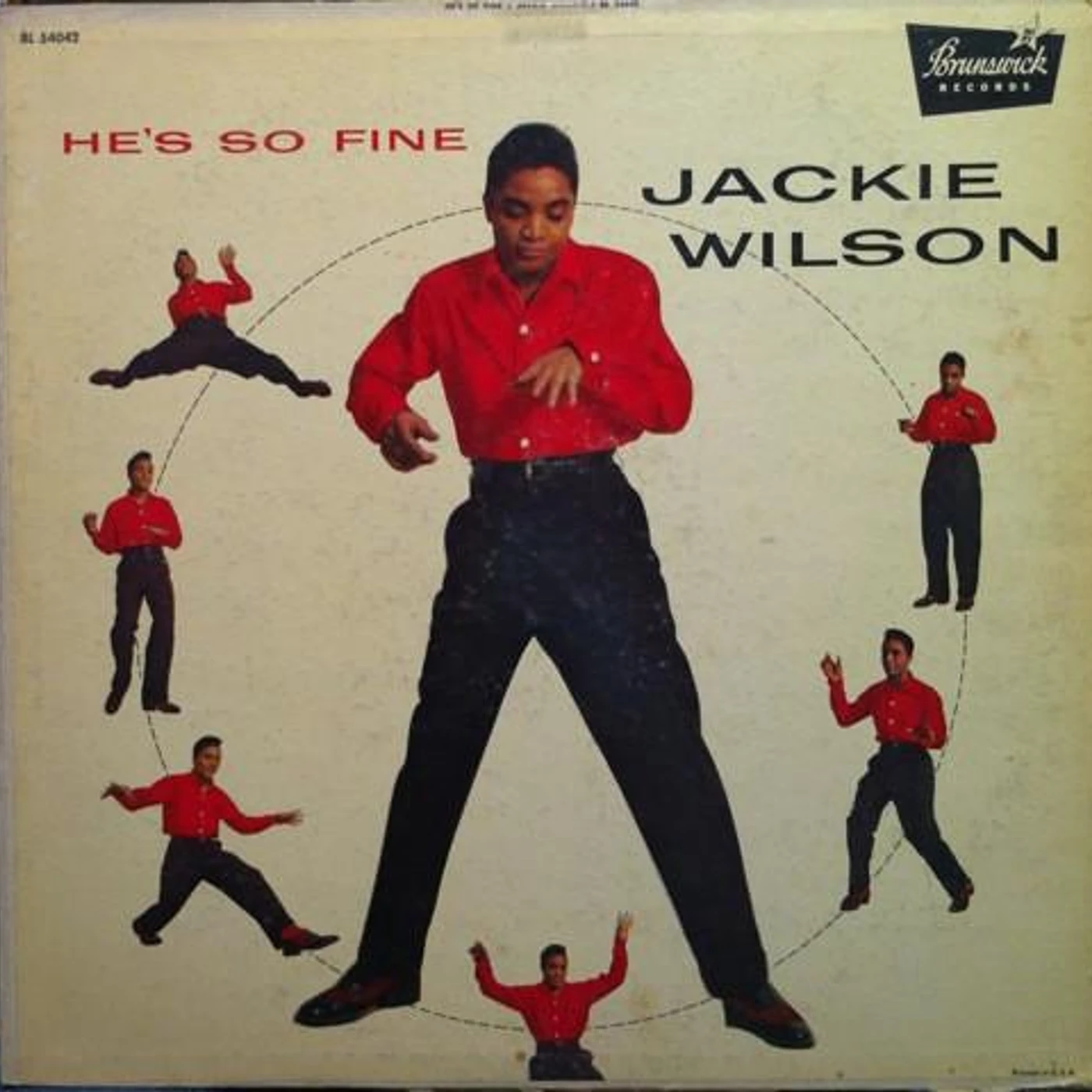 Jackie Wilson HE'S SO FINE Vinyl Record