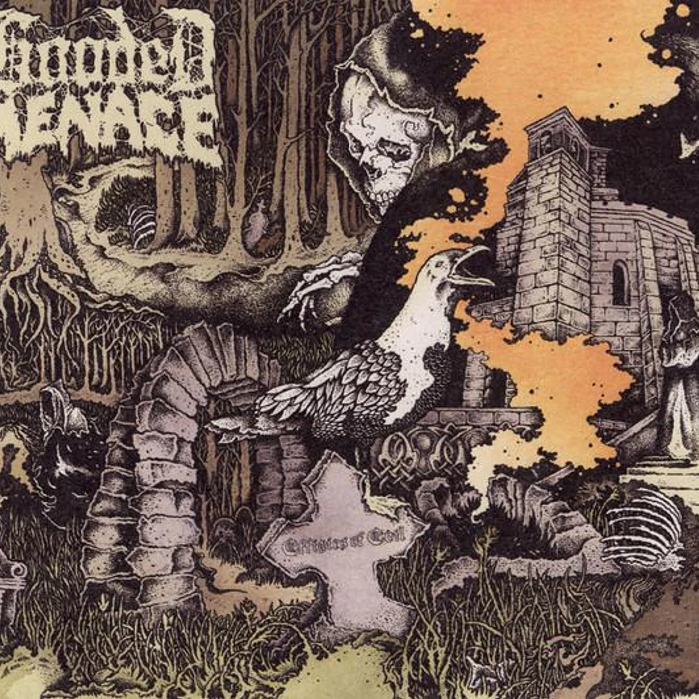 Hooded Menace EFFIGIES OF EVIL Vinyl Record - Holland Release