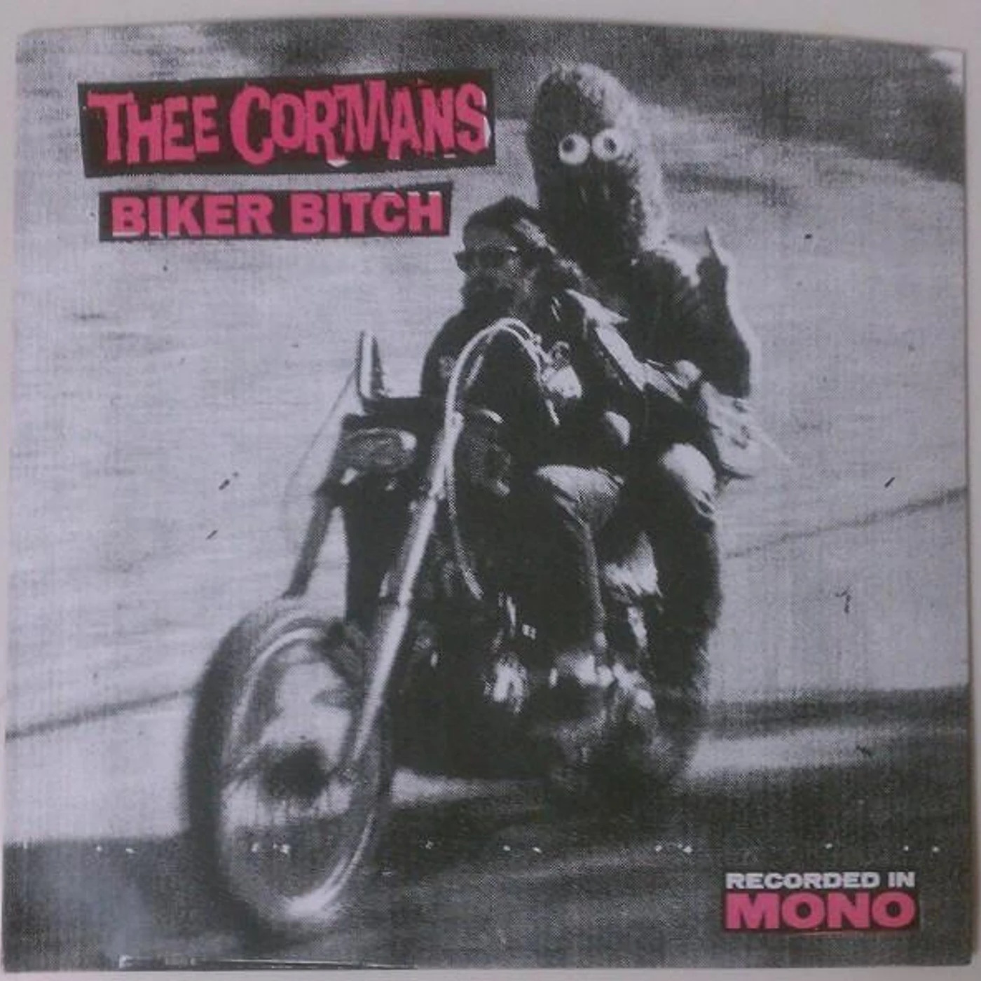 Thee Cormans BIKER BITCH Vinyl Record - Limited Edition