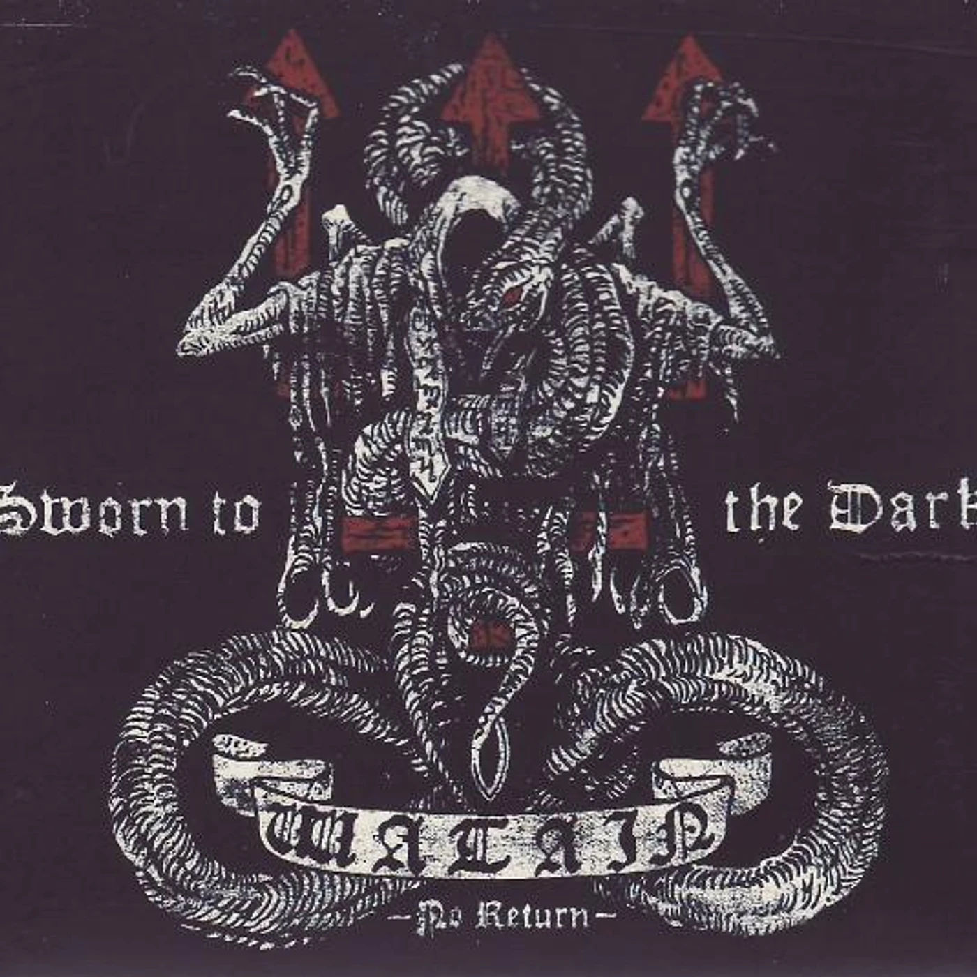 Watain SWORN TO THE DARK (LIMITED/WHITE VINYL/2LP) Vinyl Record