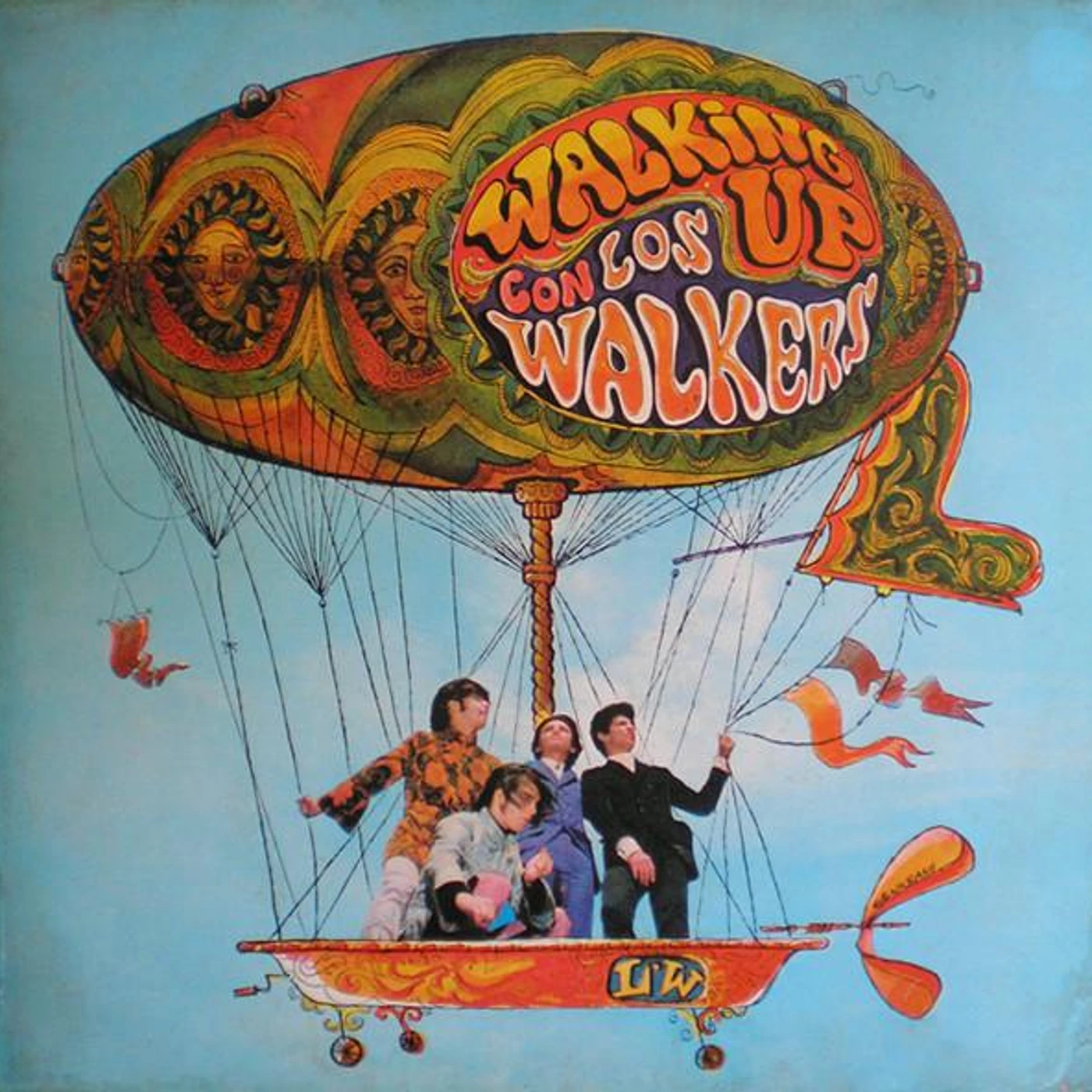 WALKING UP CON LOS WALKERS Vinyl Record