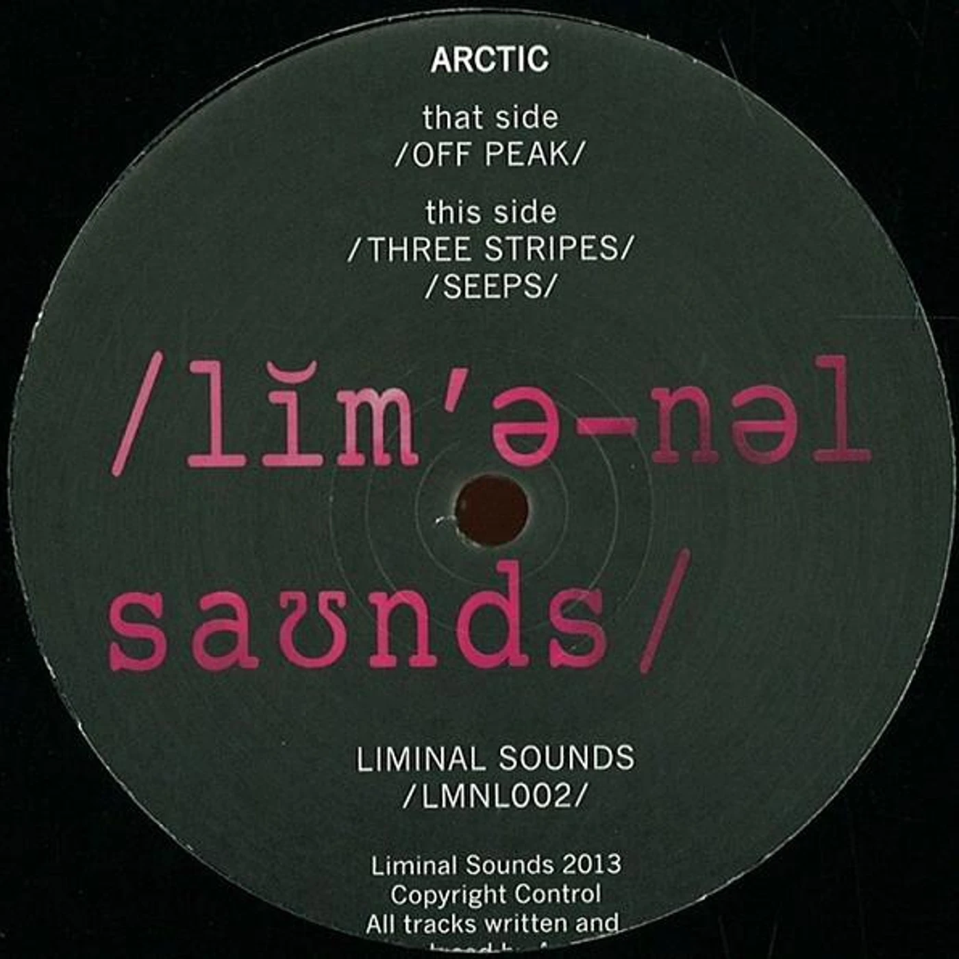 Arctic THREE STRIPES Vinyl Record - UK Release