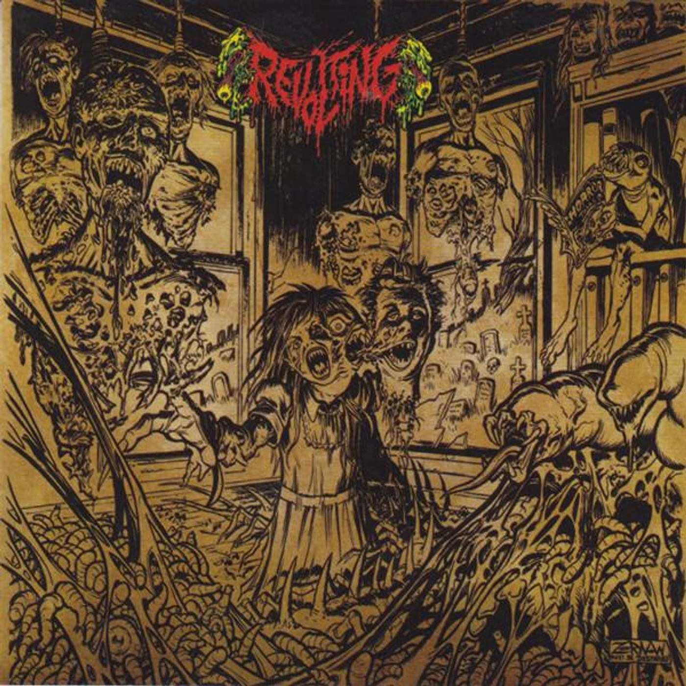 Revolting TERROR THRESHOLD Vinyl Record
