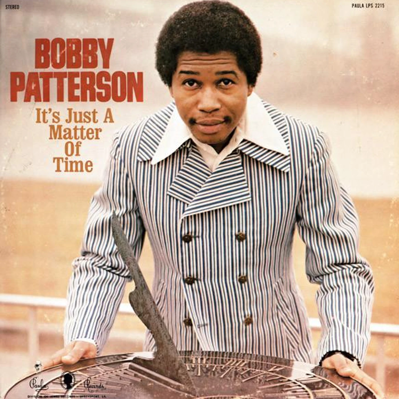 Bobby Patterson IT'S JUST A MATTER OF TIME Vinyl Record