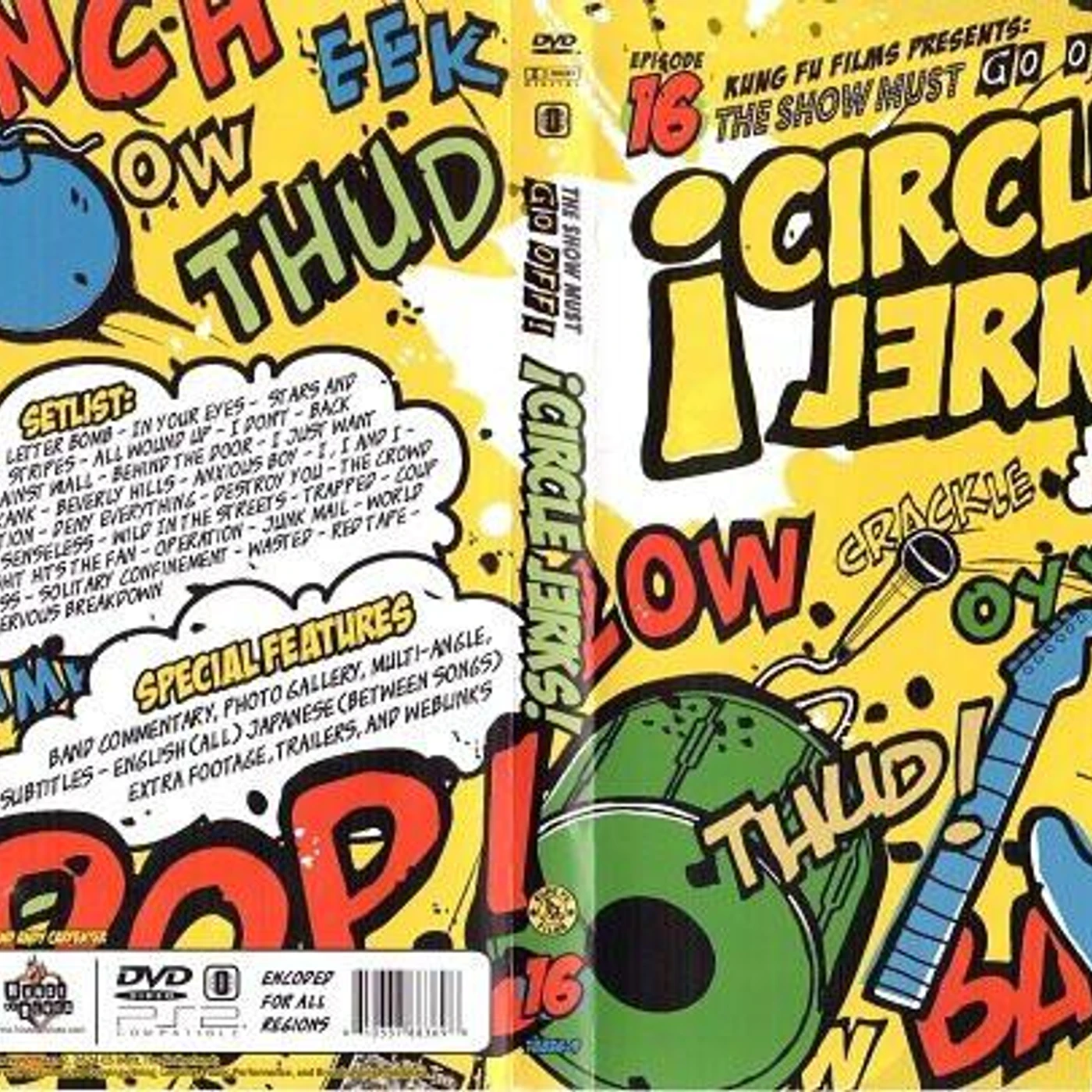 Circle Jerks LIVE AT THE HOUSE OF BLUES CD