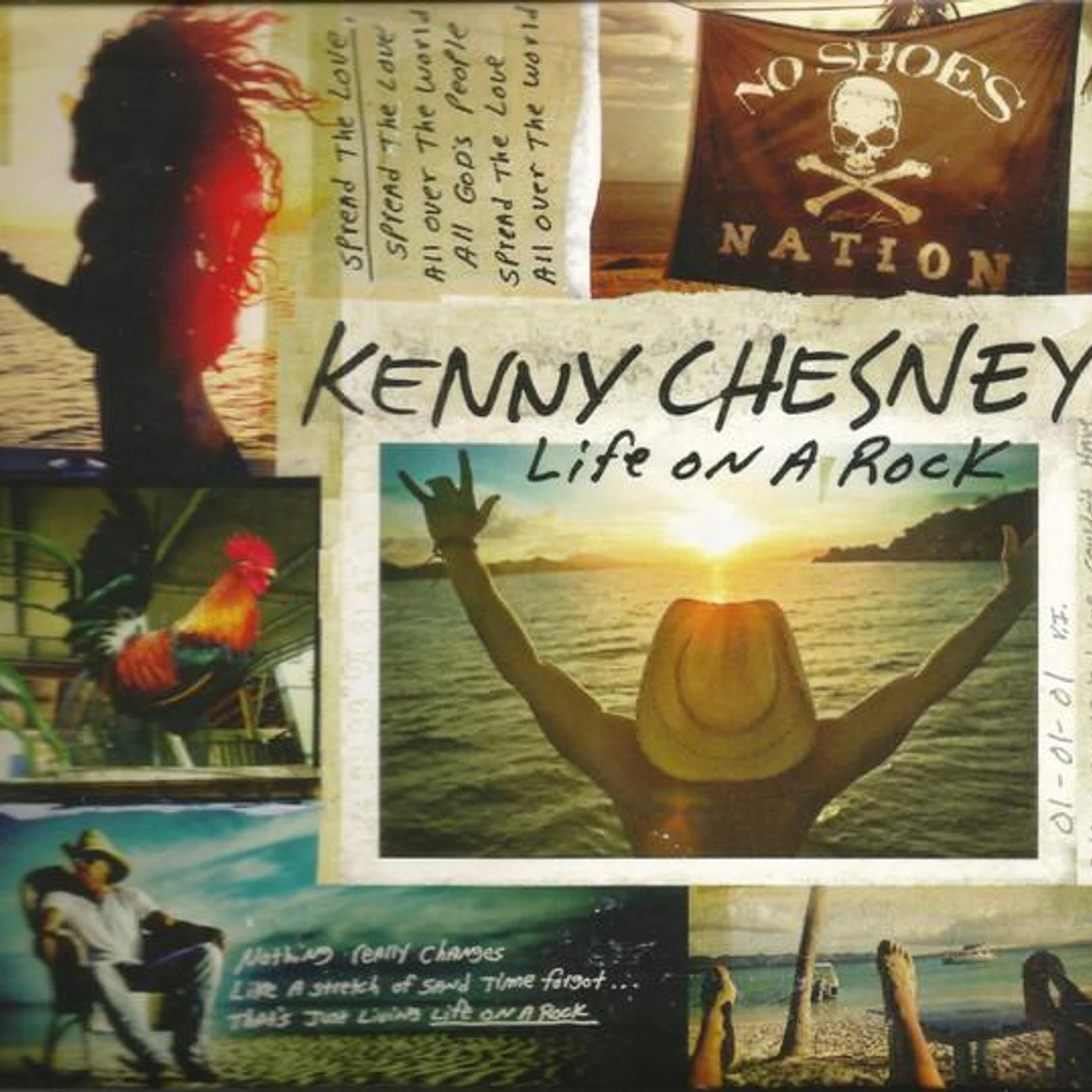 Kenny Chesney LIFE ON A ROCK CD