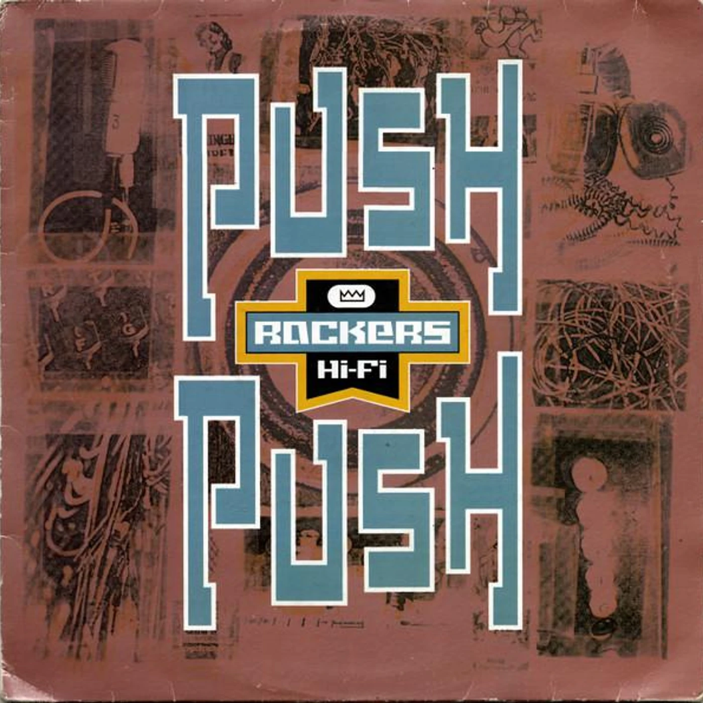Rockers Hi-Fi PUSH PUSH (FRA) Vinyl Record