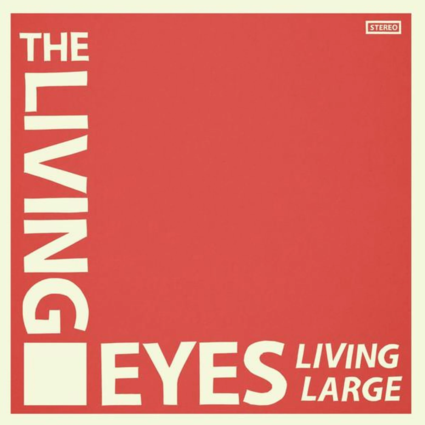 The Living Eyes LIVING LARGE Vinyl Record - Australia Release