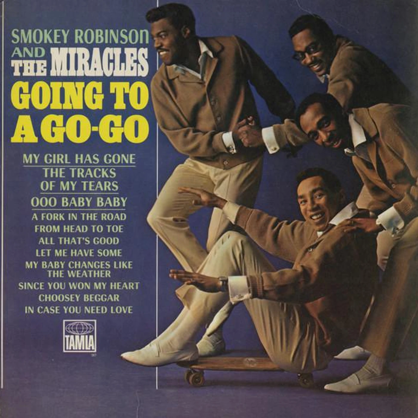 Smokey Robinson GOING TO A GO-GO Vinyl Record