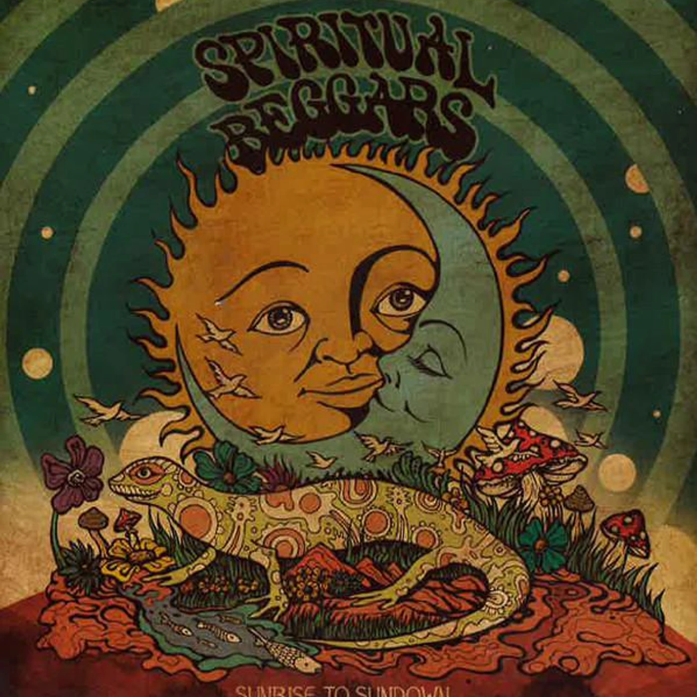 Spiritual Beggars Sunrise To Sundown (Transparent Green) Vinyl Record