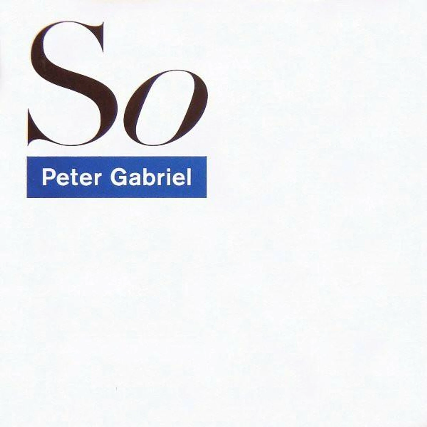 Peter Gabriel SO (25TH ANNIV IMMERSION BOX) CD