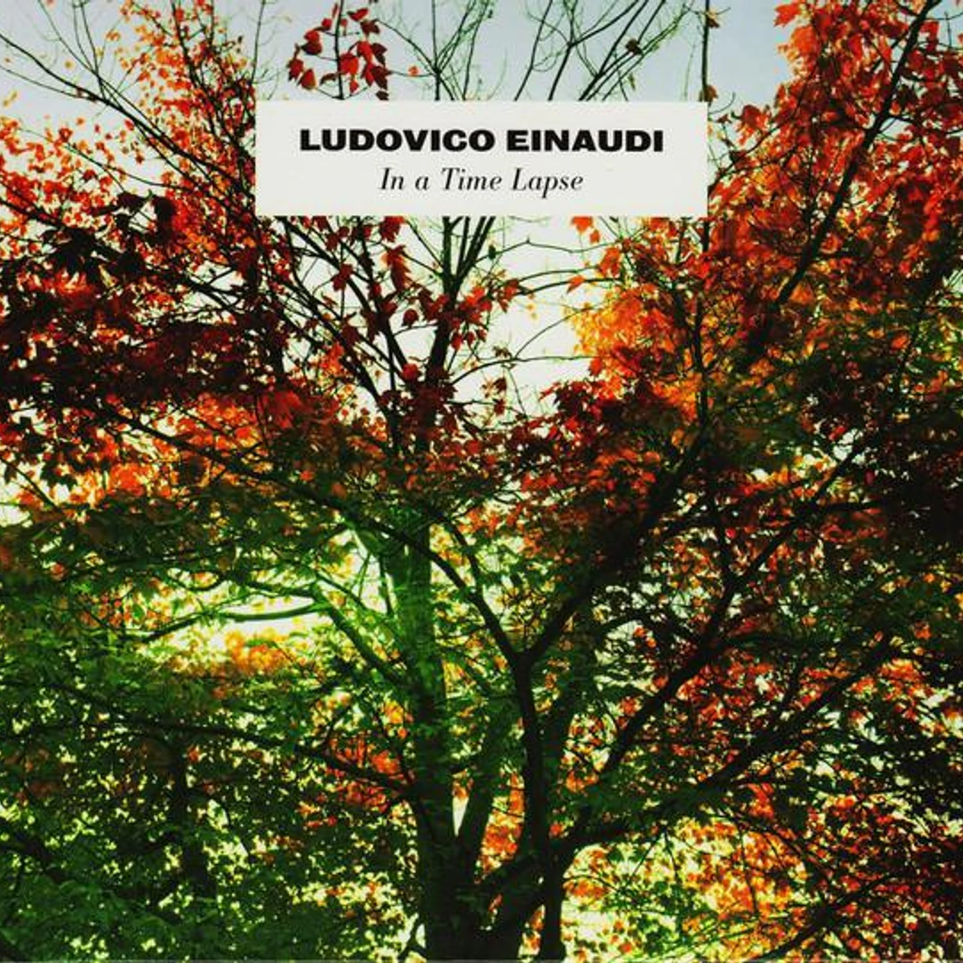 Ludovico Einaudi IN A TIME LAPSE CD