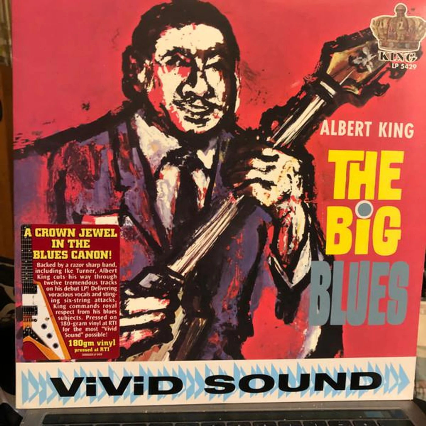 Albert King BIG BLUES Vinyl Record