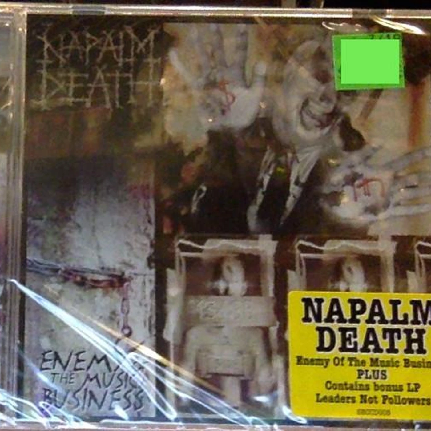 Napalm Death ENEMY OF MUSIC BUSINESS / LEADERS NOT FOLLOWERS CD