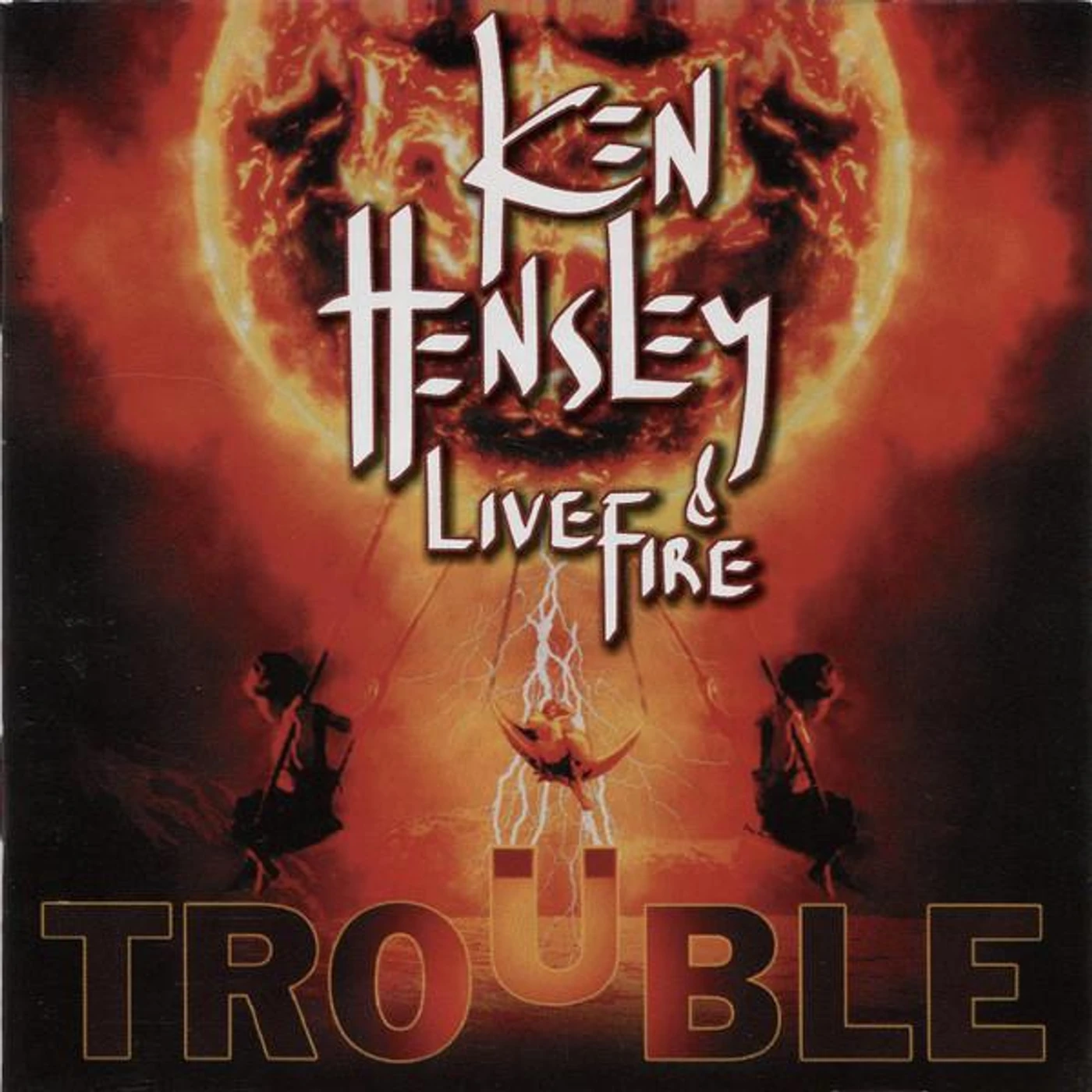 Ken Hensley & Live Fire TROUBLE CD