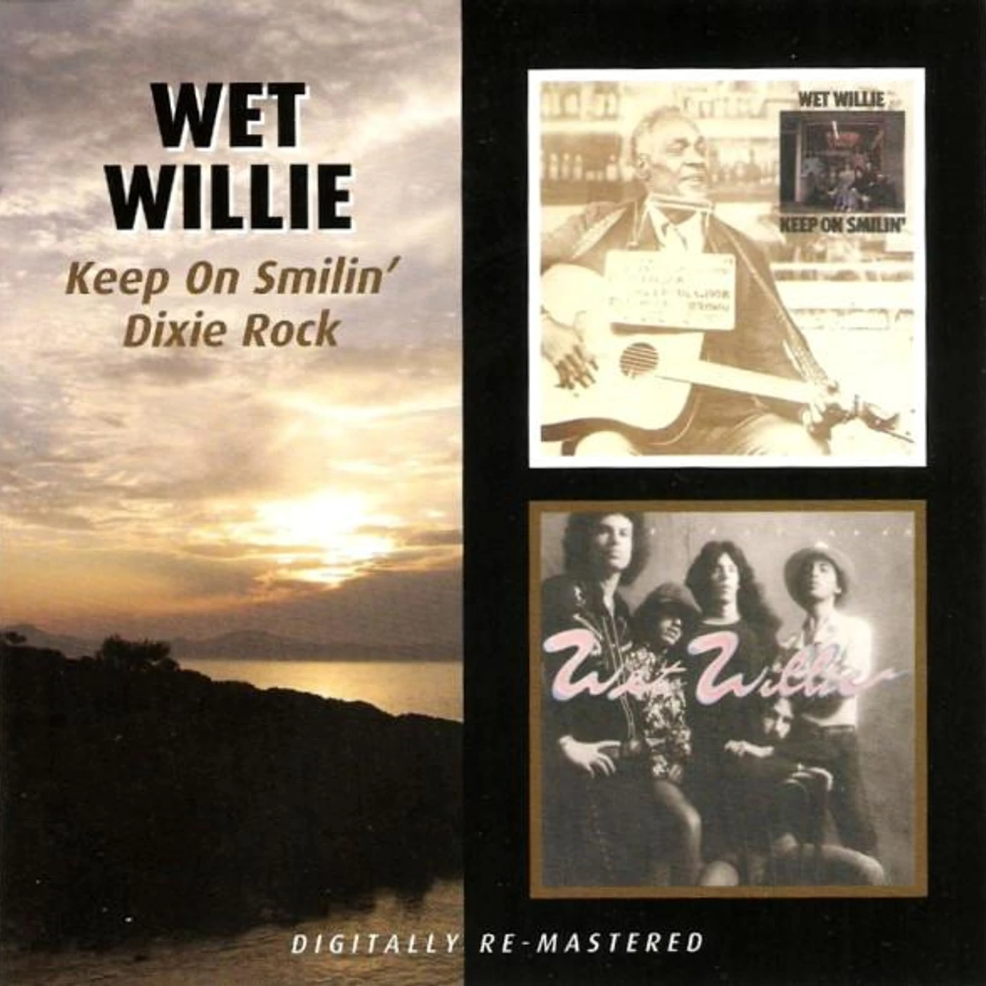 Wet Willie KEEP ON SMILING / DIXIE ROCK (REMASTERED) CD
