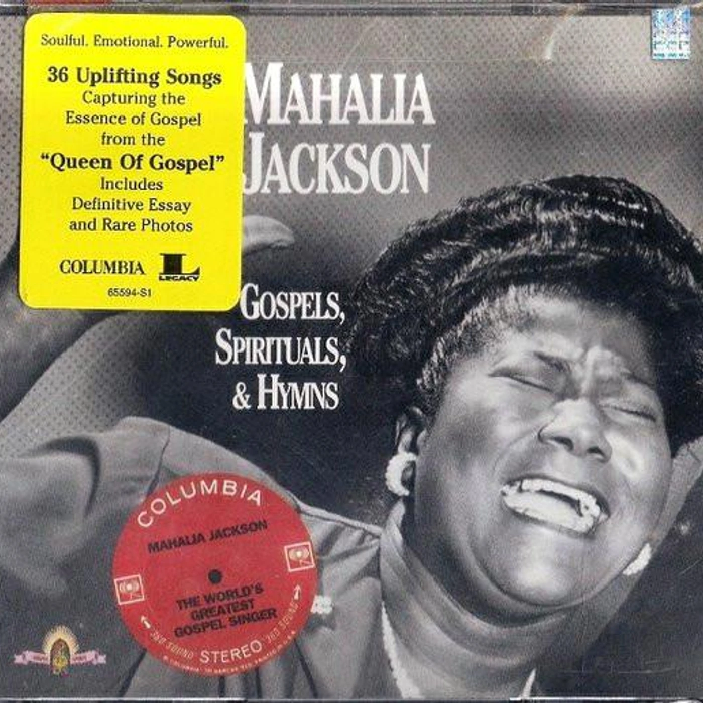 Mahalia Jackson GOSPELS SPIRITUALS & HYMNS CD
