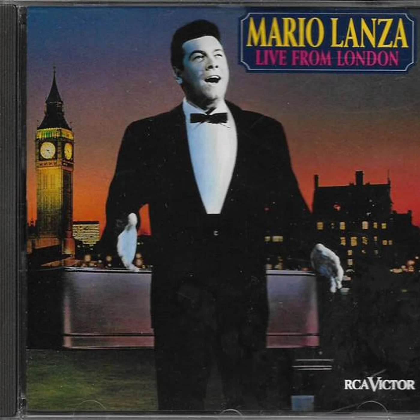 Mario Lanza LIVE FROM LONDON CD