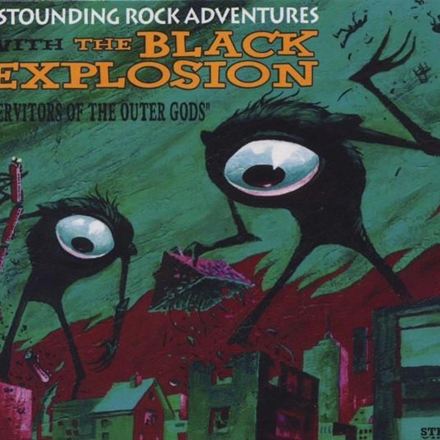 The Black Explosion SERVITORS OF THE OUTER GODS Vinyl Record