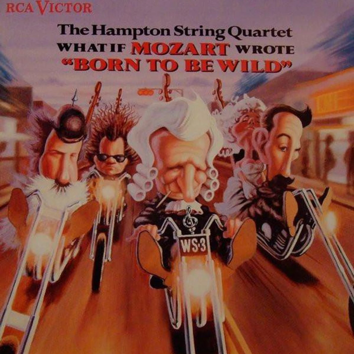 The Hampton String Quartet BORN TO BE WILD CD