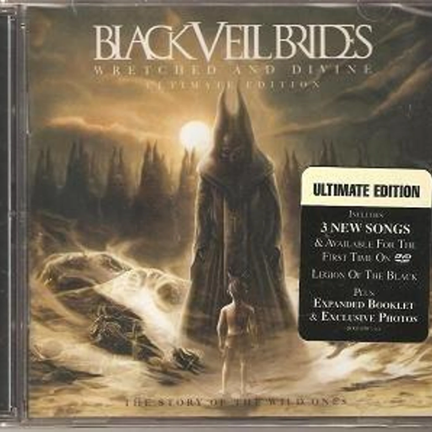 Black Veil Brides WRETCHED & DIVINE: STORY OF THE WILD ONES CD