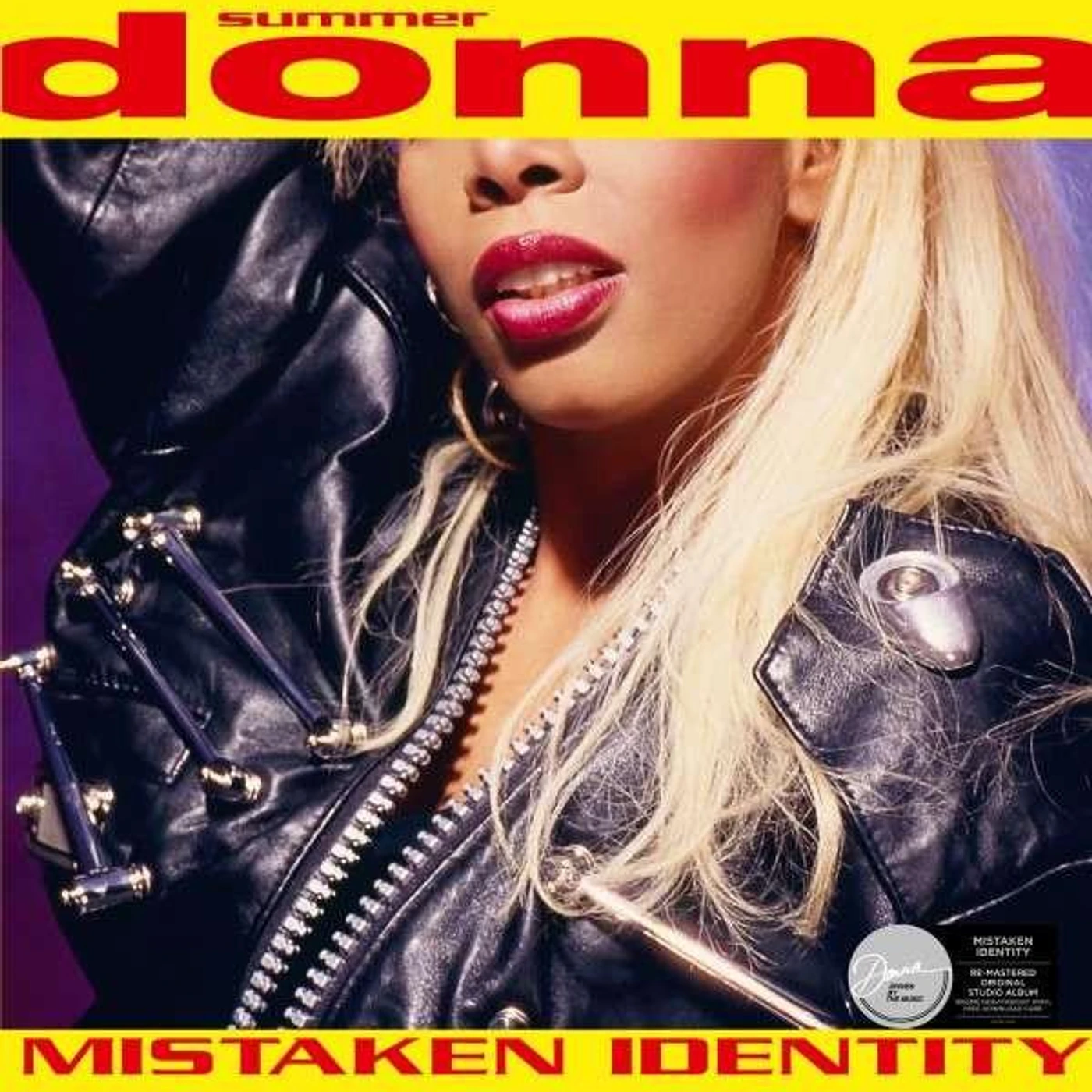 Donna Summer MISTAKEN IDENTITY Vinyl Record