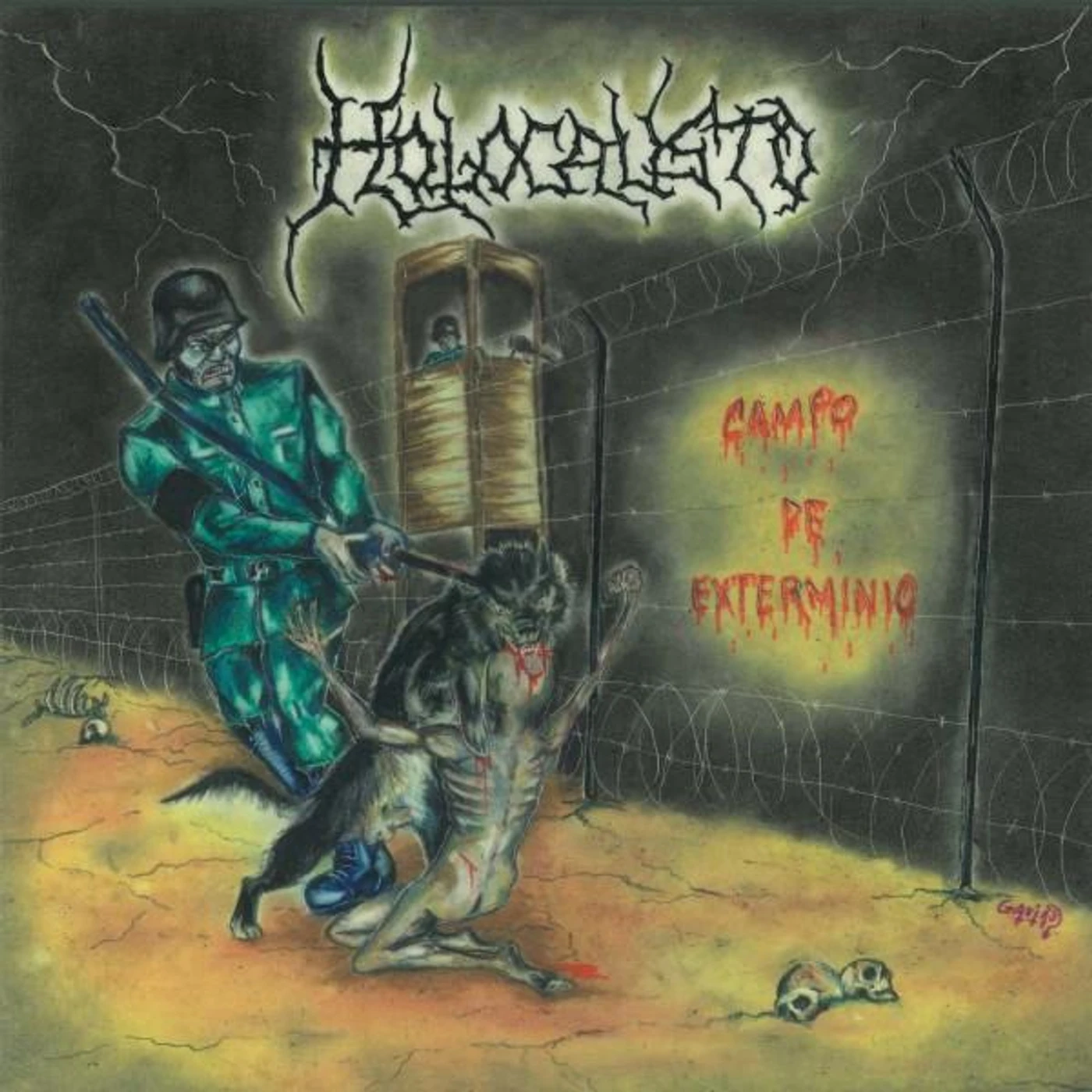 Holocausto CAMPO DE EXTERMINIO Vinyl Record